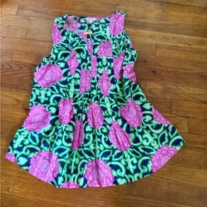 Lilly Pulitzer Kids Sleeveless Top - Pink and Green